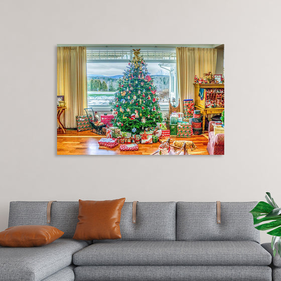 "Christmas Tree in Living Room"