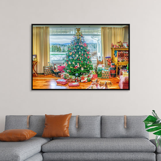 "Christmas Tree in Living Room"