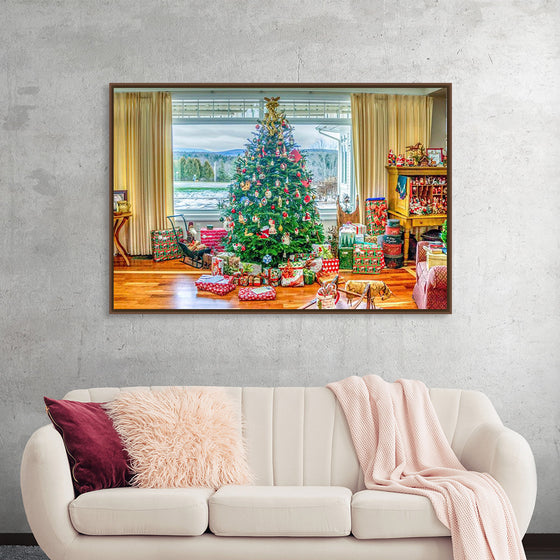 "Christmas Tree in Living Room"