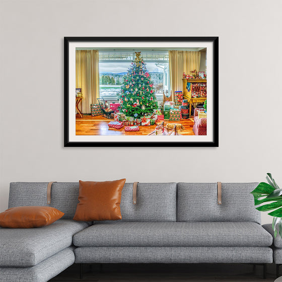 "Christmas Tree in Living Room"