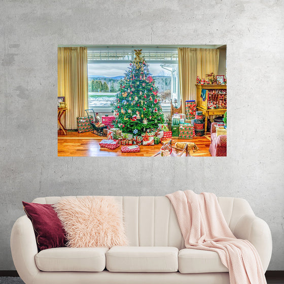 "Christmas Tree in Living Room"