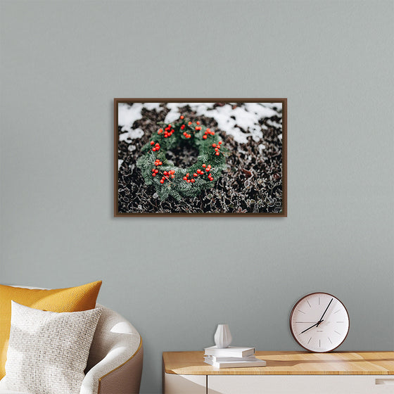 "Pine Tree Christmas Wreath"