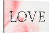 “Love Word Floral Font Watercolor” is a captivating piece of art that seamlessly blends the raw emotion of love with contemporary design. The artwork features the word “LOVE” in capital letters, each letter adorned with intricate floral designs, all set against a backdrop of soft pink watercolor strokes. 