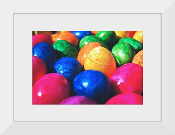 "Colorful Easter eggs"