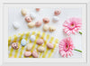 "Chocolate Easter Eggs and Pink Gerbera Flatlay"
