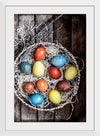 "Colored Easter Eggs in a basket", Monika Grabkowska