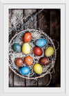 "Colored Easter Eggs in a basket", Monika Grabkowska