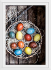 "Colored Easter Eggs in a basket", Monika Grabkowska