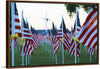 "Flags for those that served"