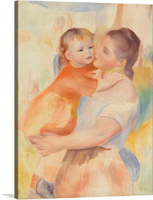  Immerse yourself in the tender embrace captured in this exquisite artwork, now available as a premium print. Every brushstroke tells a story of affection and warmth, inviting viewers into a moment of pure connection. The soft pastel hues blend seamlessly, evoking a sense of calm and serenity. This piece is not just a painting but an experience of emotion, making it a perfect addition to any space seeking to inspire and uplift.