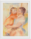 "Washerwoman and Child (La Blanchisseuse et son enfant) (1886)", Pierre-Auguste Renoir