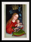 "Madonna and Child in a Window (1485-1490)", Martin Schongauer