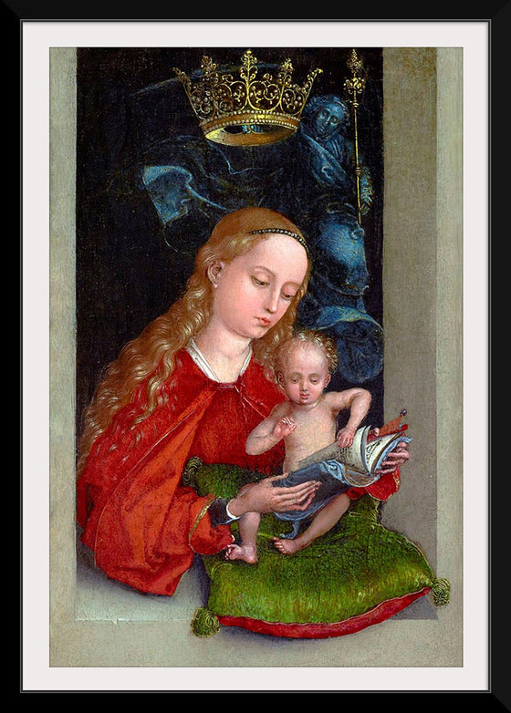 "Madonna and Child in a Window (1485-1490)", Martin Schongauer