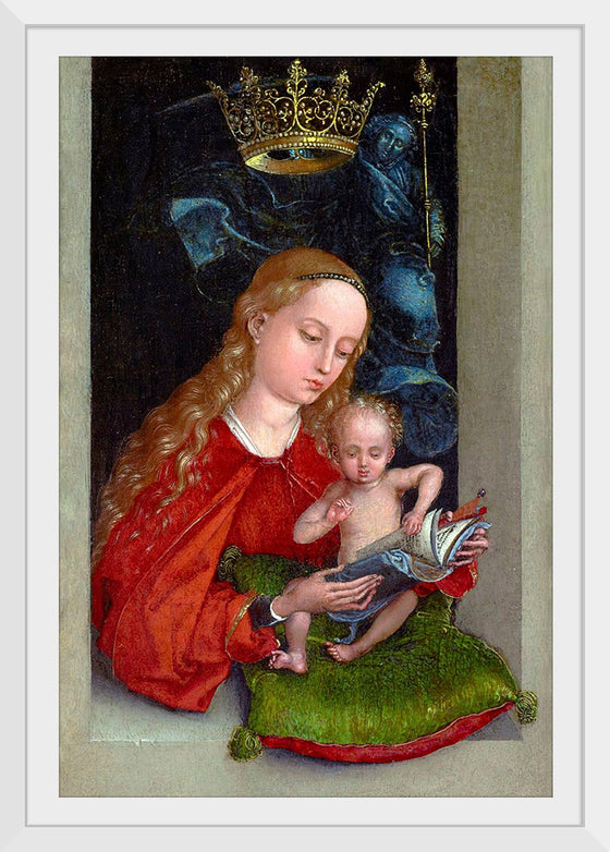 "Madonna and Child in a Window (1485-1490)", Martin Schongauer