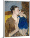 "Mother's Goodnight Kiss (1888)", Mary Cassatt