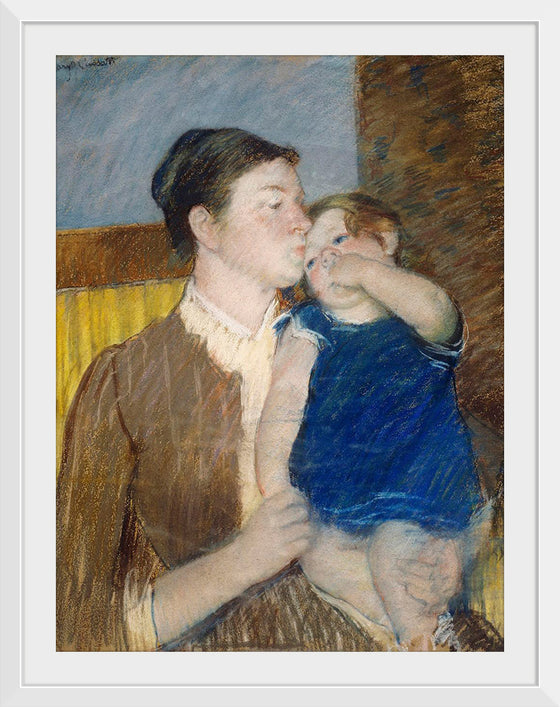 "Mother's Goodnight Kiss (1888)", Mary Cassatt