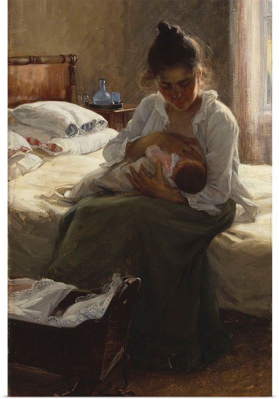 "Mother Breastfeeding", Elin Danielson-Gambogi