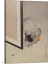 “Cat Watching a Spider” by Oide Toko is a beautiful print that captures the curiosity of a cat as it watches a spider. The intricate details of the cat’s fur and the folds of the fabric make this print a must-have for any cat lover.