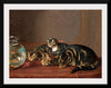 "Cats by a fishbowl", Horatio Henry Couldery