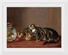 "Cats by a fishbowl", Horatio Henry Couldery