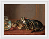 "Cats by a fishbowl", Horatio Henry Couldery