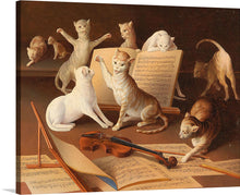 “Cat Concert” by Emanuel Kratky is a playful and whimsical print that would make a great addition to any cat lover’s collection. The print features a group of cats playing various musical instruments, creating a fun and lively scene that is sure to bring a smile to your face.