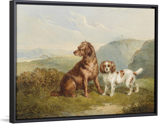 "Charles Jones Two Dogs 1857", Charles Jones