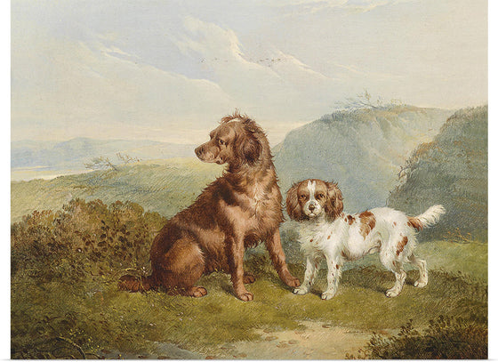 "Charles Jones Two Dogs 1857", Charles Jones