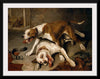 "Fighting dogs catching their breath",  Edwin Landseer