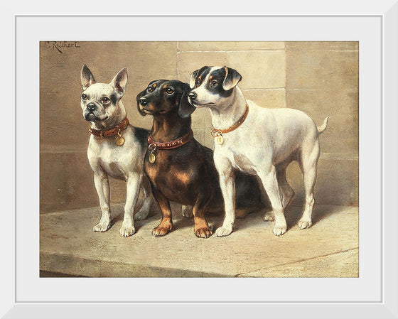 "Three watchful dogs(1918)", Karl Reichert