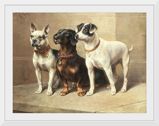 "Three watchful dogs(1918)", Karl Reichert