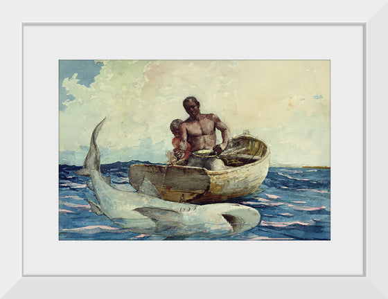 "Shark Fishing (1836-1910)", Winslow Homer