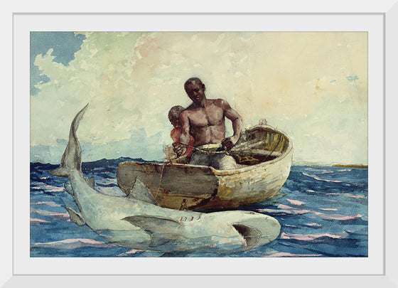 "Shark Fishing (1836-1910)", Winslow Homer