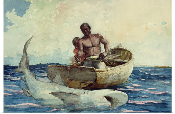 "Shark Fishing (1836-1910)", Winslow Homer