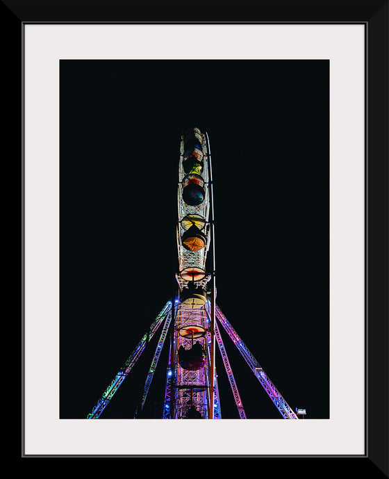 "Night Wheel - Clermont-Ferrand, France"