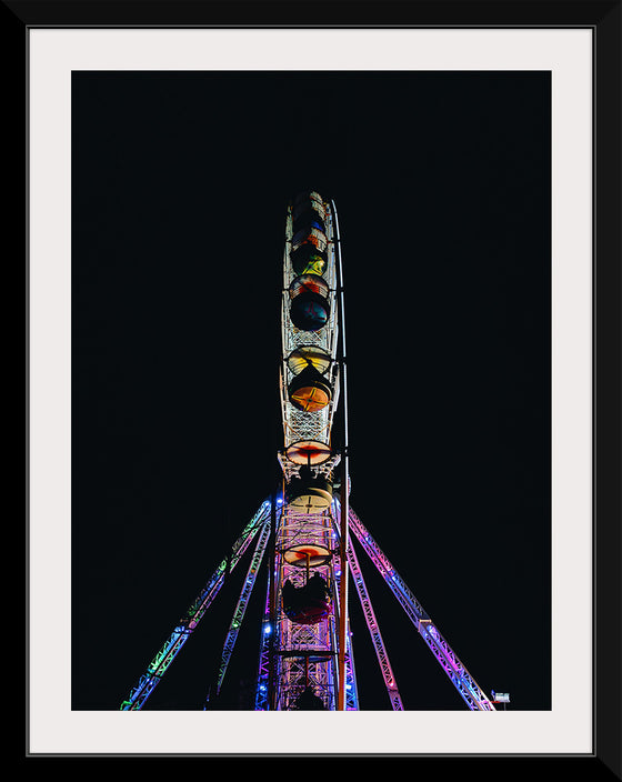 "Night Wheel - Clermont-Ferrand, France"