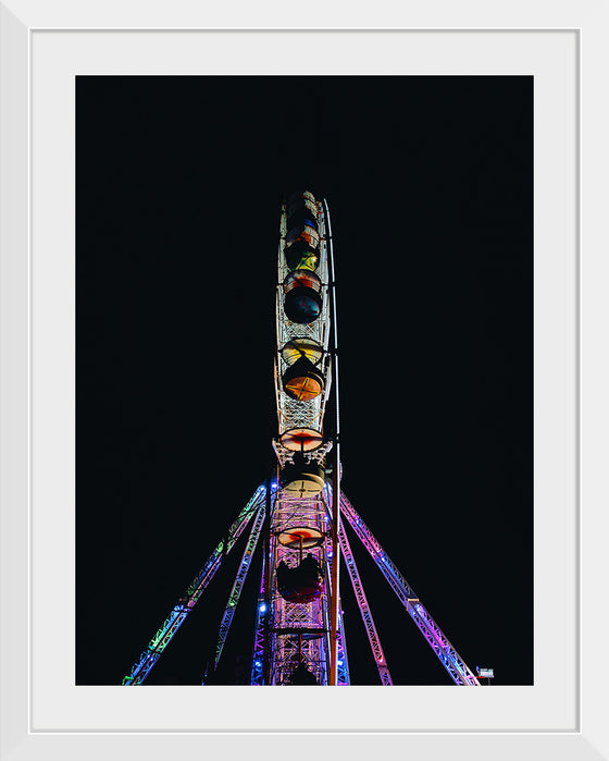 "Night Wheel - Clermont-Ferrand, France"