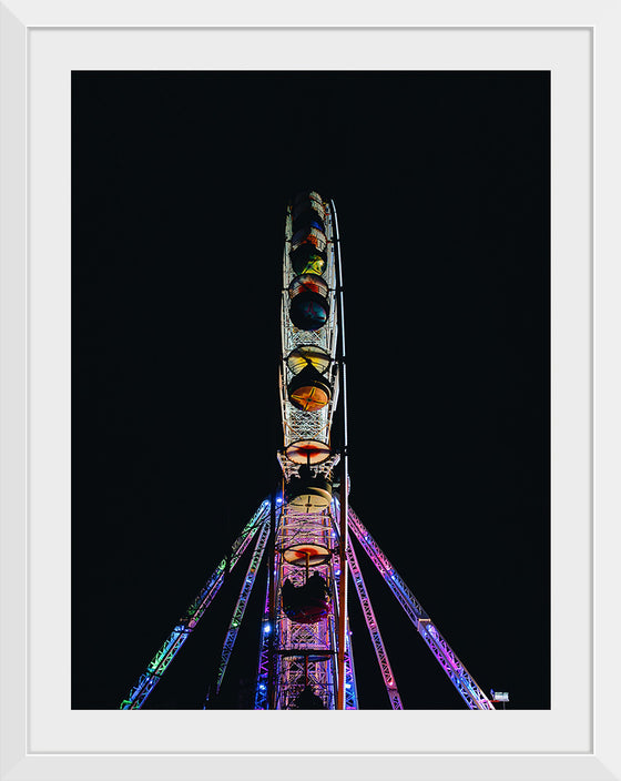 "Night Wheel - Clermont-Ferrand, France"