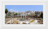 "Ancient Roman Market Place and Serapis Temple Panorama"