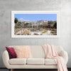 "Ancient Roman Market Place and Serapis Temple Panorama"