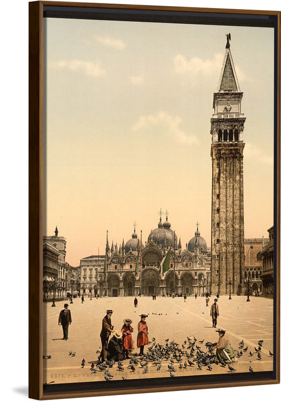 "St. Mark's Place, with Campanile, Venice, Italy"