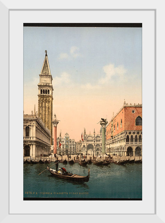 "St. Mark's Place with Campanile, Venice, Italy"