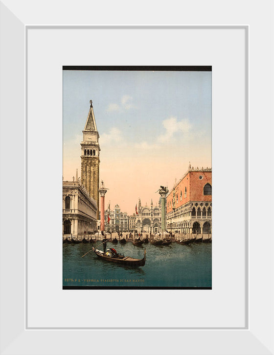 "St. Mark's Place with Campanile, Venice, Italy"