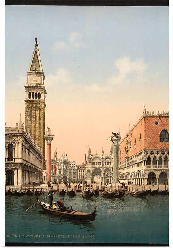 "St. Mark's Place with Campanile, Venice, Italy"