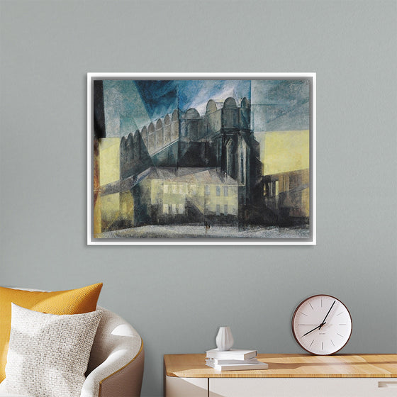 "Der Dom in Halle", Lyonel Feininger