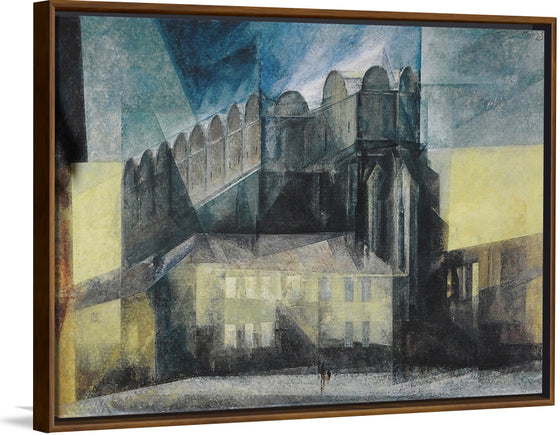 "Der Dom in Halle", Lyonel Feininger