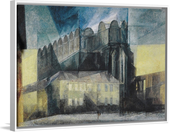 "Der Dom in Halle", Lyonel Feininger