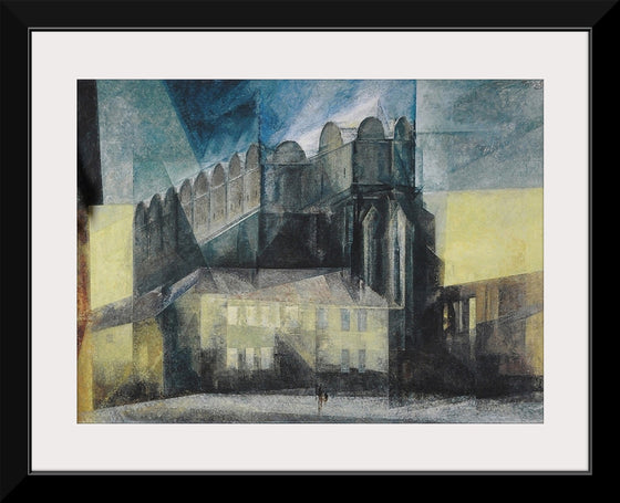 "Der Dom in Halle", Lyonel Feininger