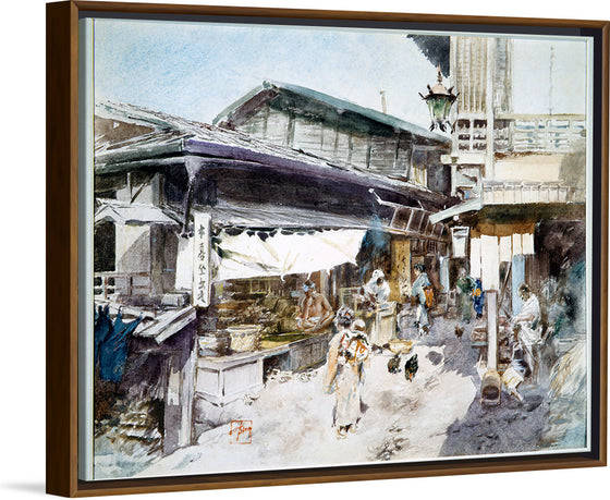 "Street Scene in Ikao, Japan", Robert Frederick Blum