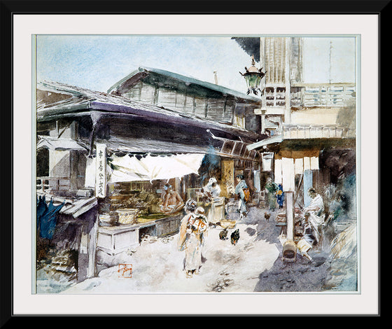 "Street Scene in Ikao, Japan", Robert Frederick Blum